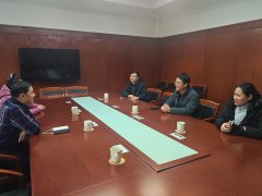 招生组一行取东北育才学校校长赵延坤、副校长